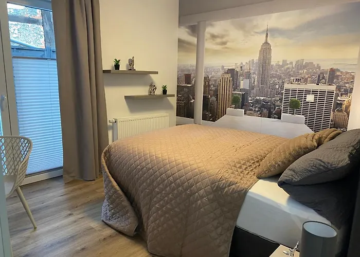 شقة Wohnen Am Schlosspark - New York *